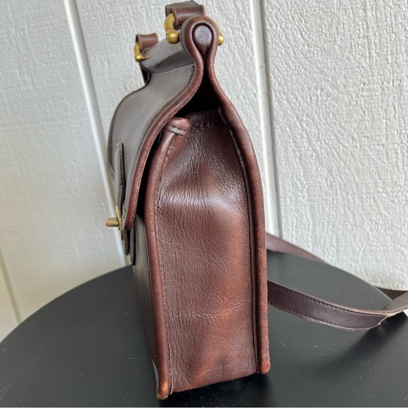 Vintage Coach 9930 Murphy Crossbody Bag in Mahogany Leather - Picture 9 of 10